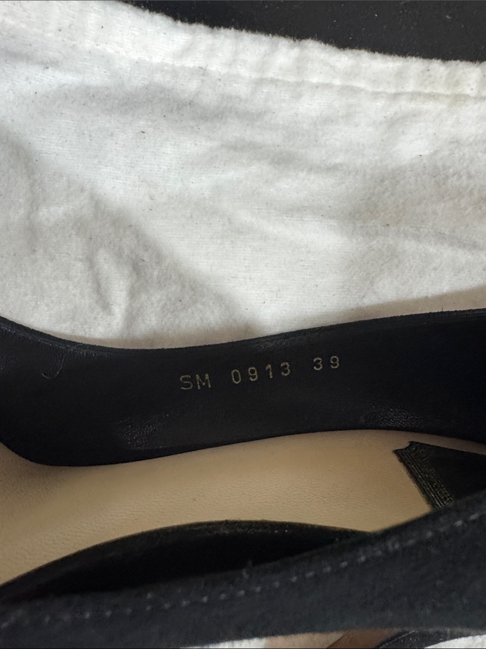 Christian Dior Black Pointed Suede Pumps - Picture 4 of 4